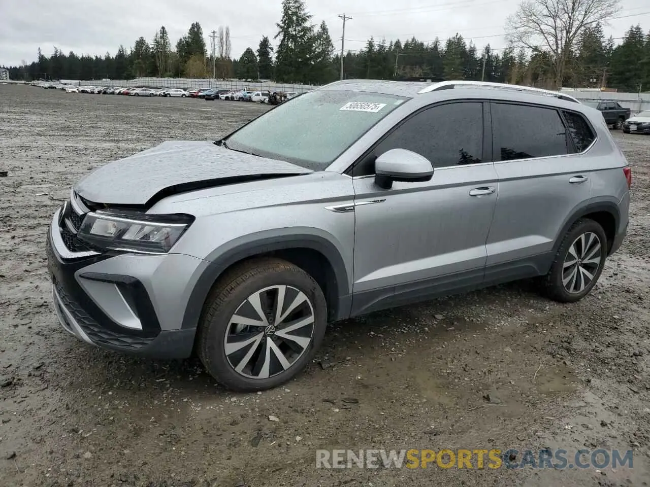 1 Photograph of a damaged car 3VVLX7B24NM067593 VOLKSWAGEN TAOS SE IQ 2022