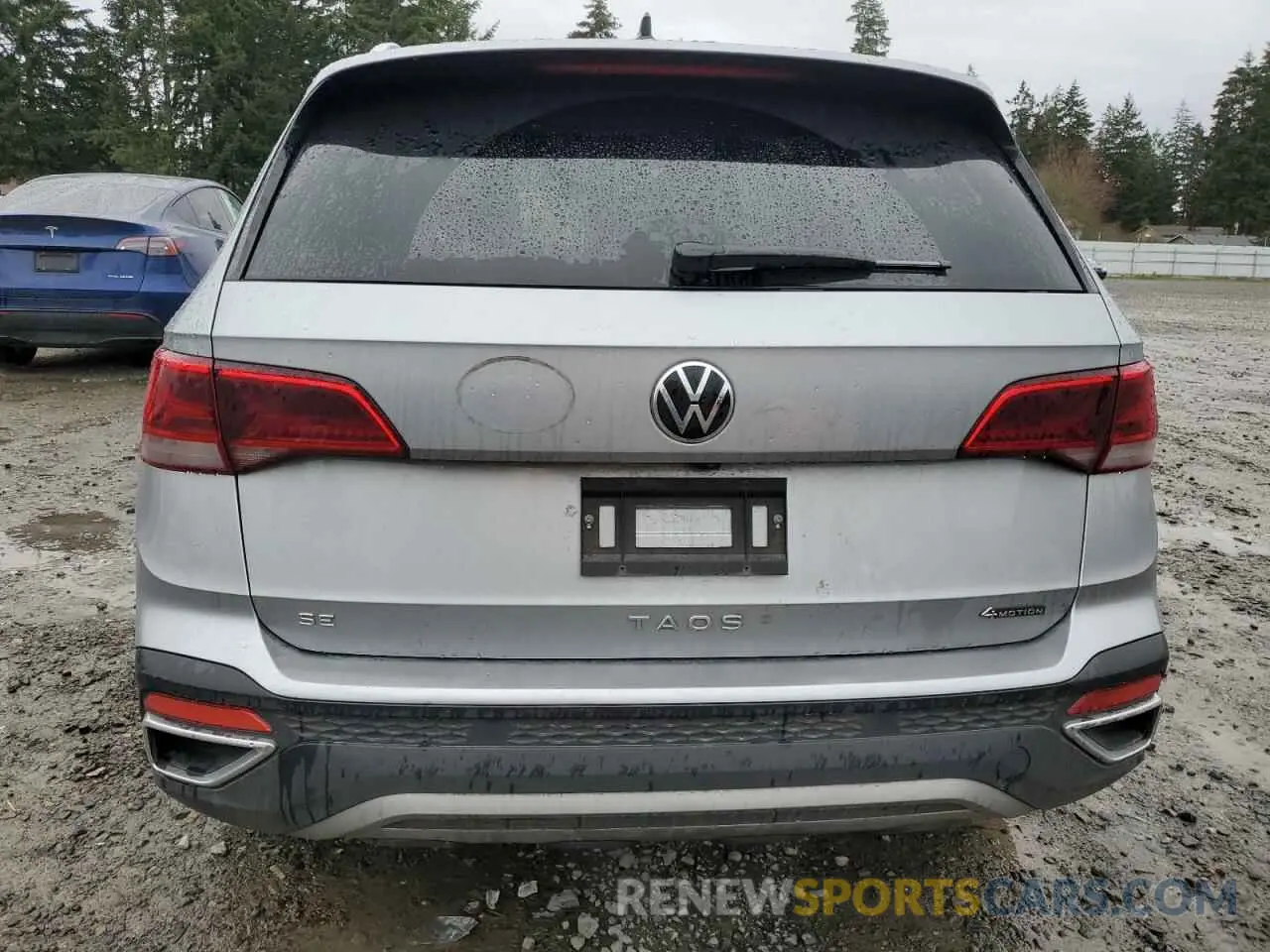 6 Photograph of a damaged car 3VVLX7B24NM067593 VOLKSWAGEN TAOS SE IQ 2022