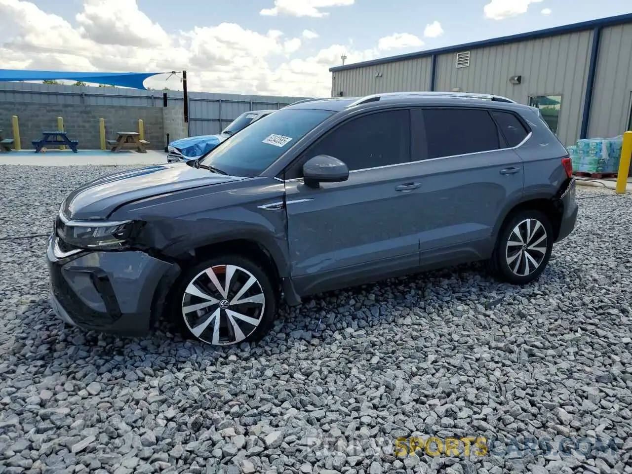1 Photograph of a damaged car 3VVLX7B25NM020380 VOLKSWAGEN TAOS SE IQ 2022