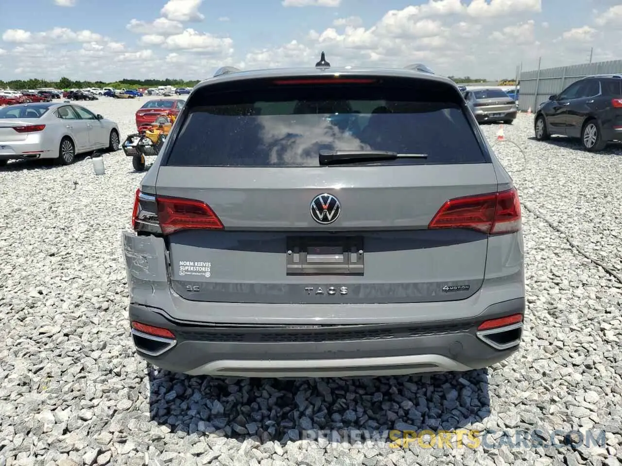 6 Photograph of a damaged car 3VVLX7B25NM020380 VOLKSWAGEN TAOS SE IQ 2022