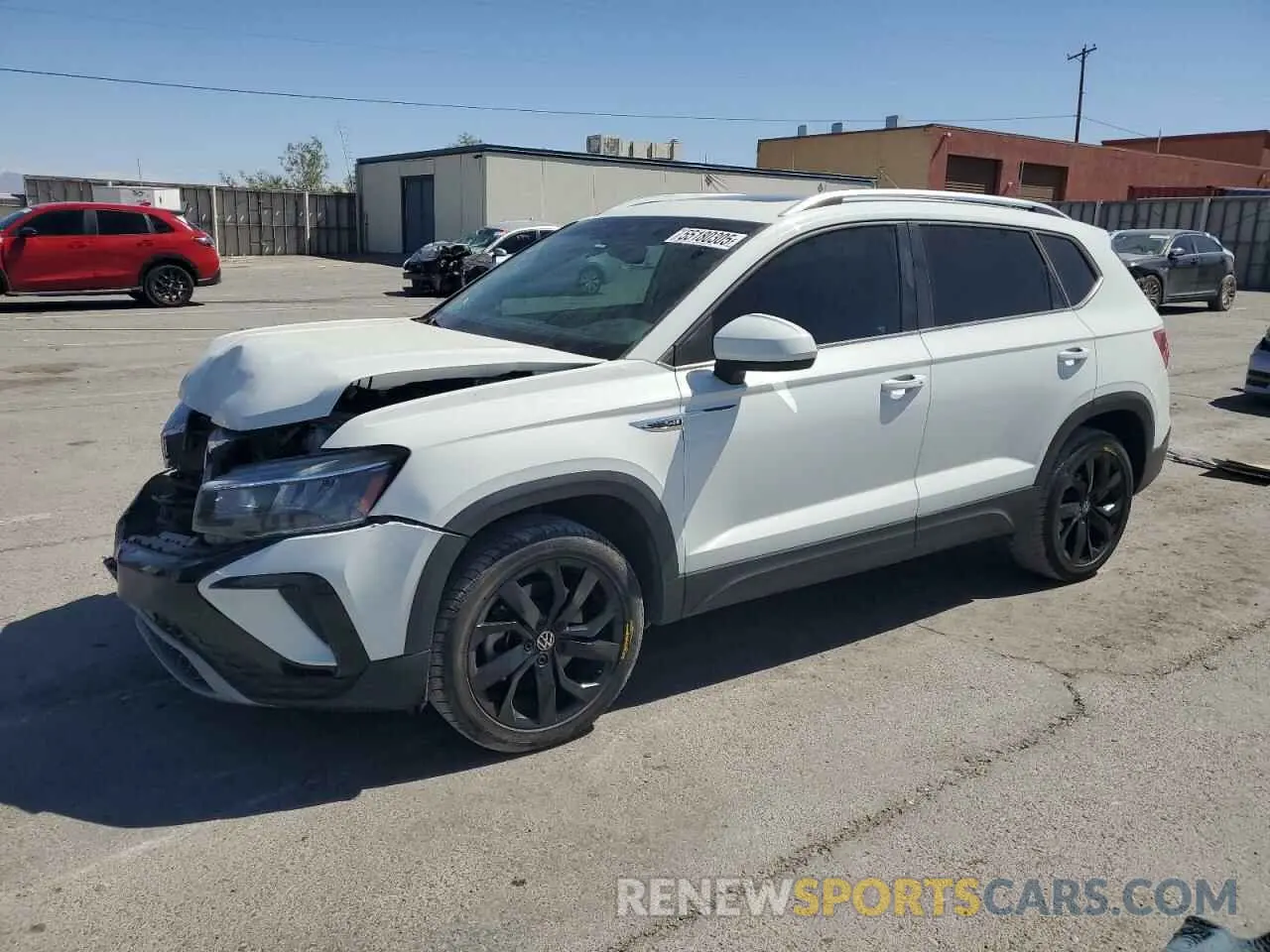 1 Фотография поврежденного автомобиля 3VVLX7B27NM023975 VOLKSWAGEN TAOS SE IQ 2022