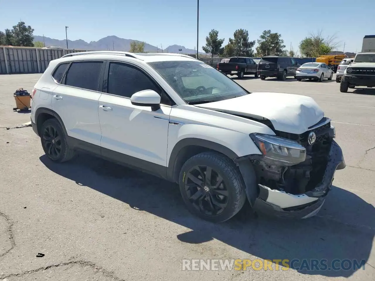 4 Фотография поврежденного автомобиля 3VVLX7B27NM023975 VOLKSWAGEN TAOS SE IQ 2022