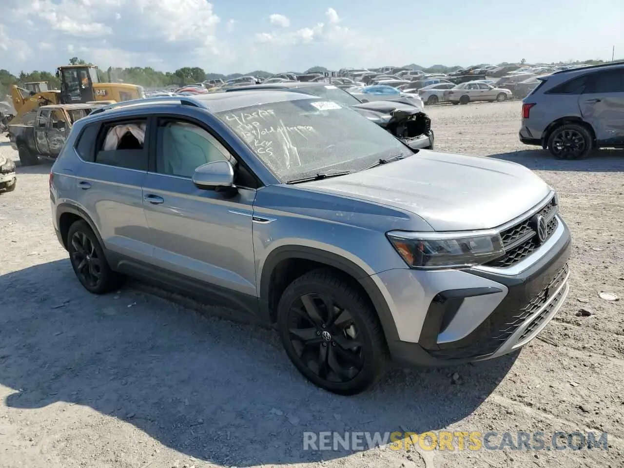 4 Фотография поврежденного автомобиля 3VVLX7B28NM071114 VOLKSWAGEN TAOS SE IQ 2022