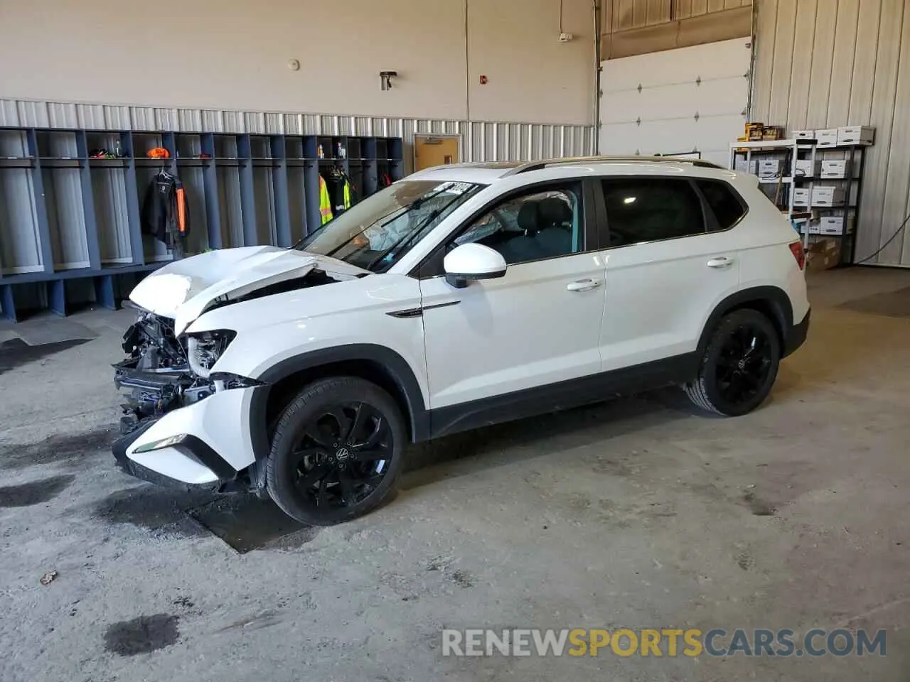 1 Photograph of a damaged car 3VVPX7B29NM057997 VOLKSWAGEN TAOS SE IQ 2022