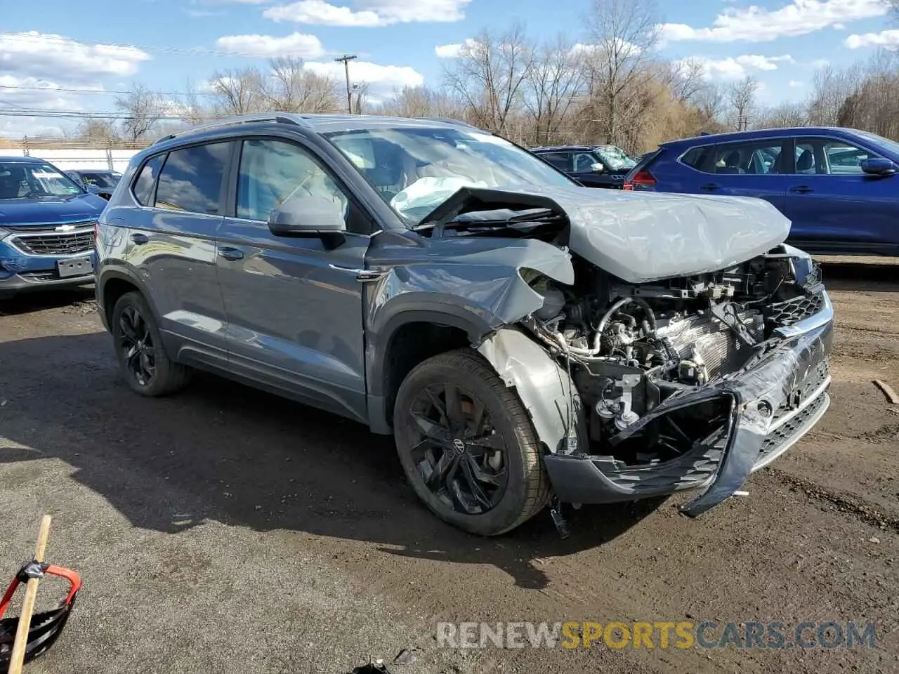 4 Photograph of a damaged car 3VVPX7B2XNM059340 VOLKSWAGEN TAOS SE IQ 2022