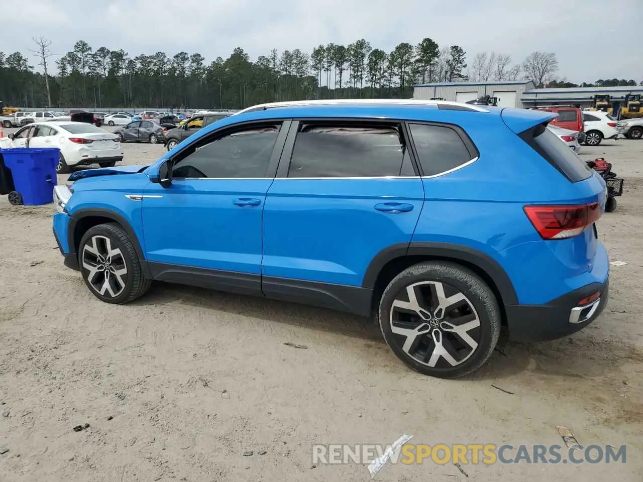 2 Фотография поврежденного автомобиля 3VV2X7B27NM017413 VOLKSWAGEN TAOS SEL 2022