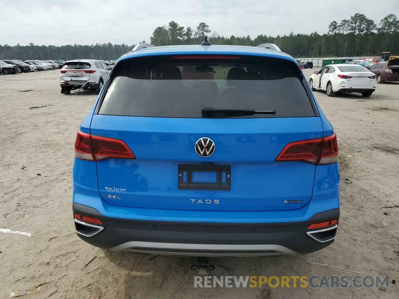 6 Фотография поврежденного автомобиля 3VV2X7B27NM017413 VOLKSWAGEN TAOS SEL 2022