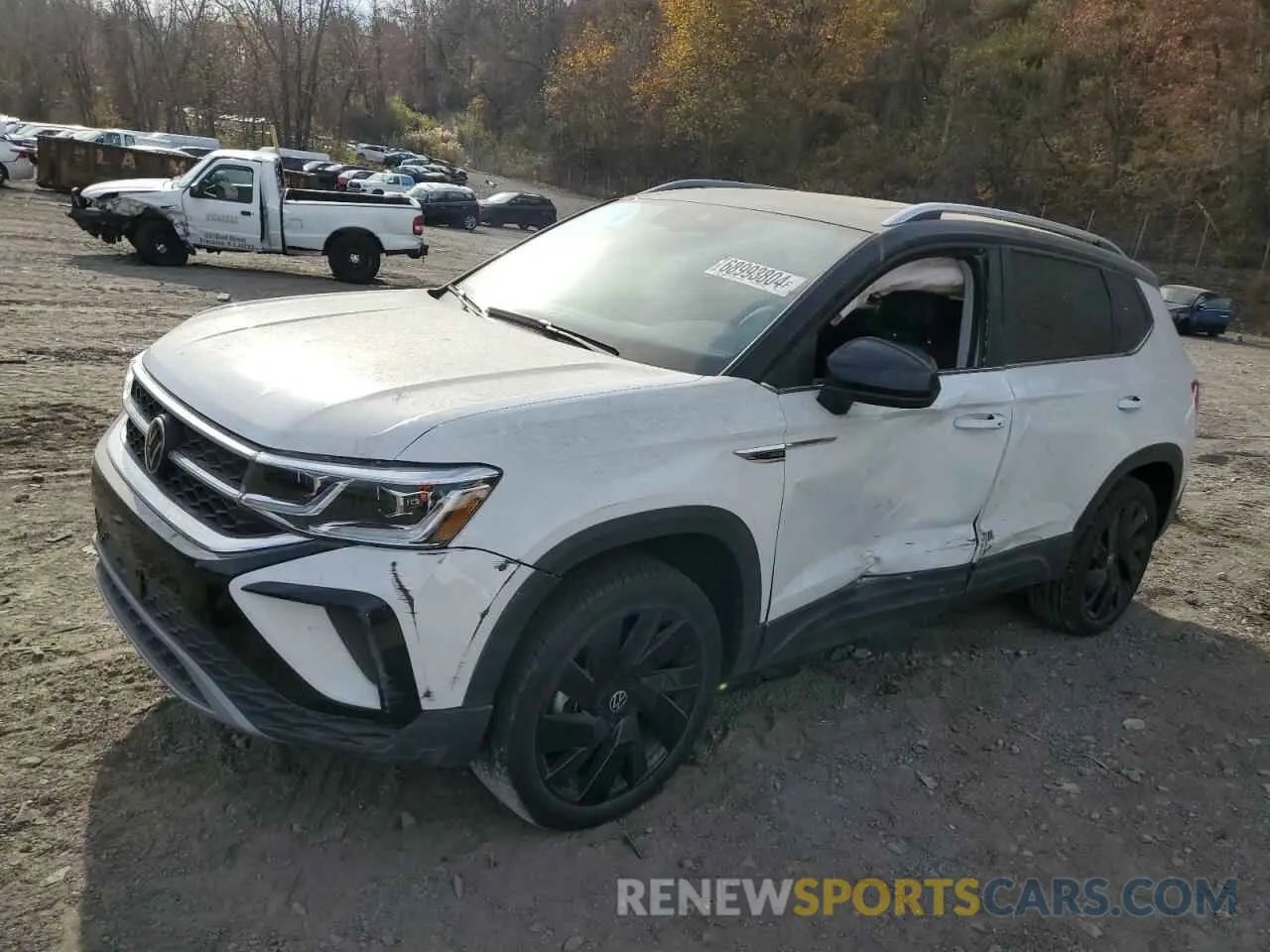 1 Photograph of a damaged car 3VV4X7B22RM052665 VOLKSWAGEN TAOS SEL 2024