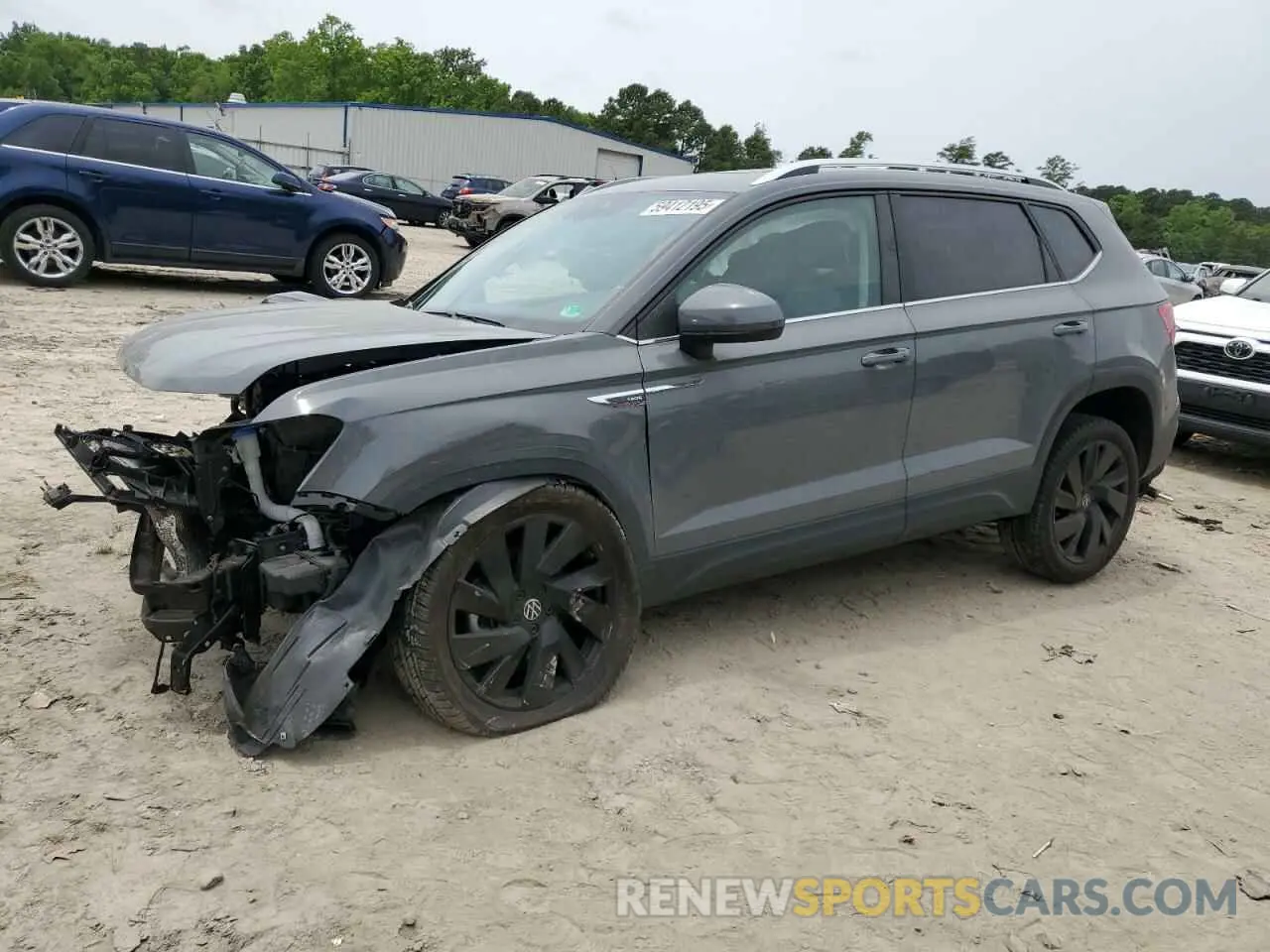 1 Photograph of a damaged car 3VV4X7B25RM041787 VOLKSWAGEN TAOS SEL 2024