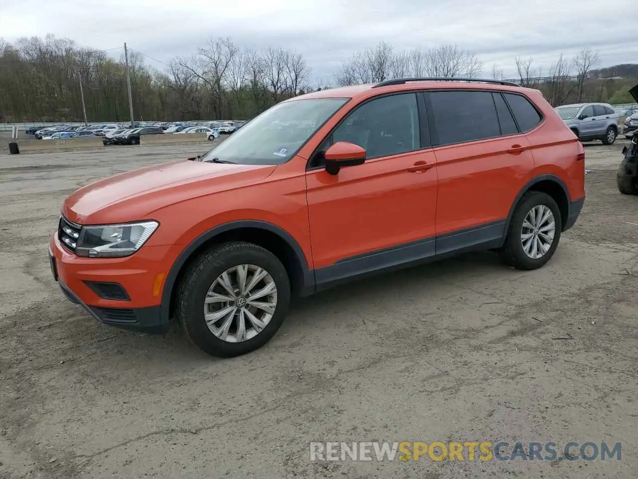 1 Фотография поврежденного автомобиля 3VV0B7AX0KM150836 VOLKSWAGEN TIGUAN 2019