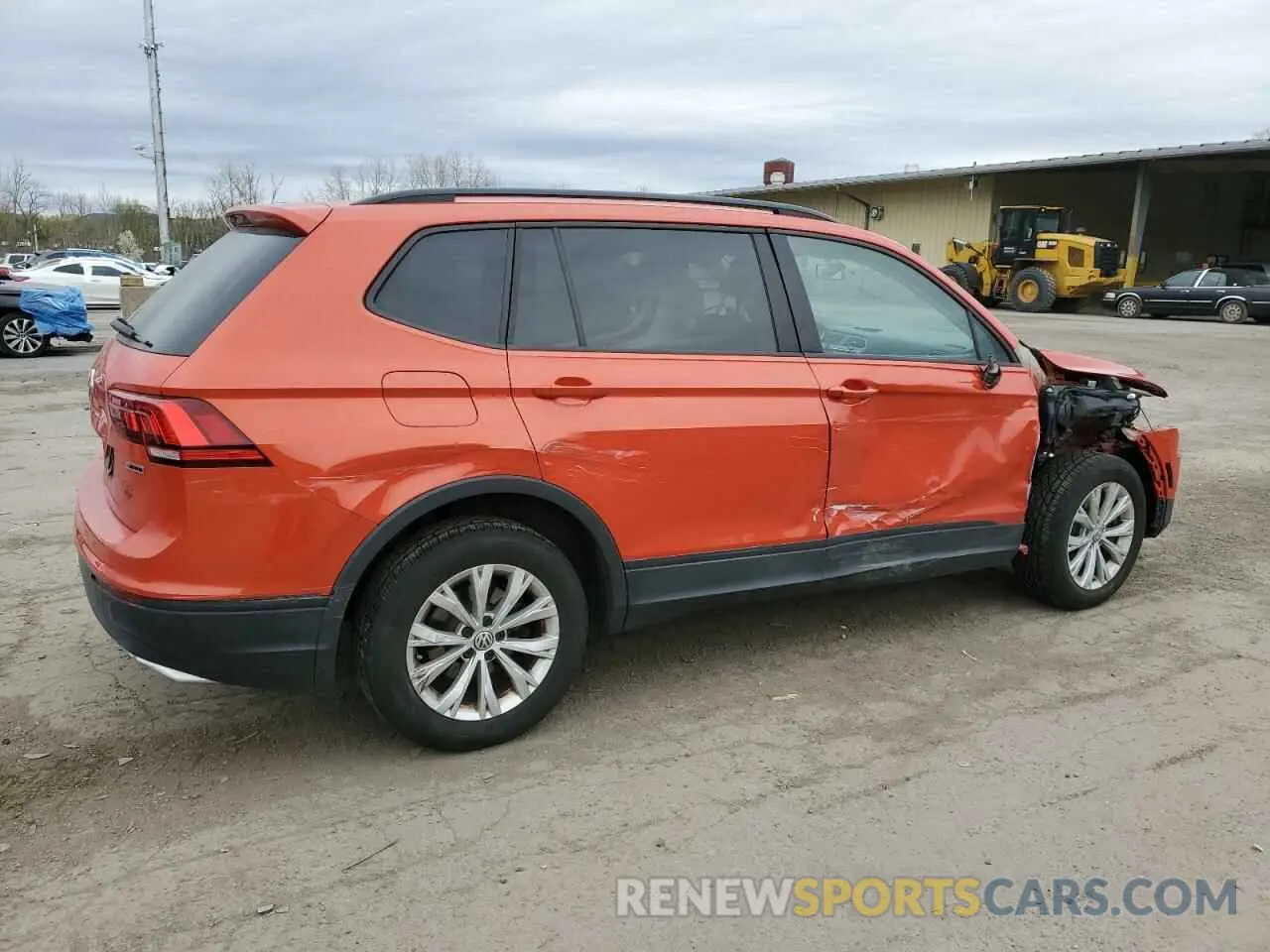 3 Фотография поврежденного автомобиля 3VV0B7AX0KM150836 VOLKSWAGEN TIGUAN 2019
