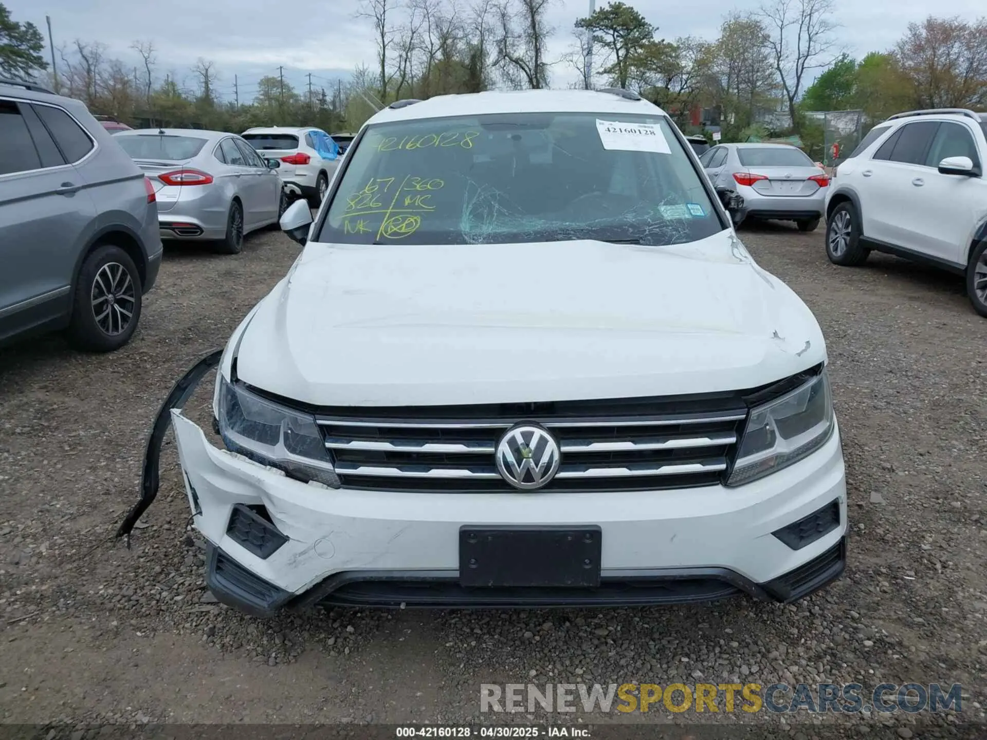 12 Фотография поврежденного автомобиля 3VV0B7AX9KM055305 VOLKSWAGEN TIGUAN 2019