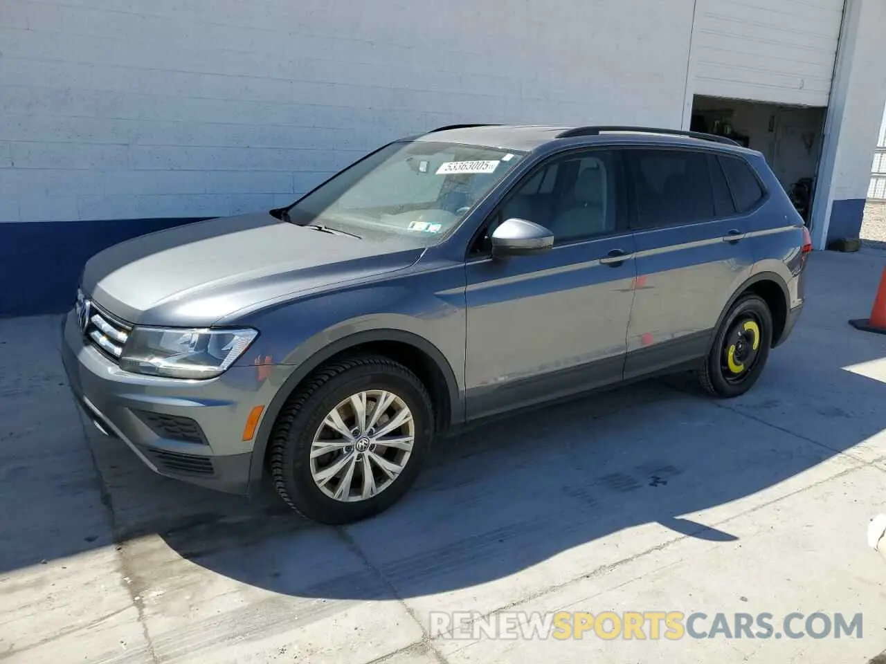 1 Photograph of a damaged car 3VV0B7AX9KM058768 VOLKSWAGEN TIGUAN 2019