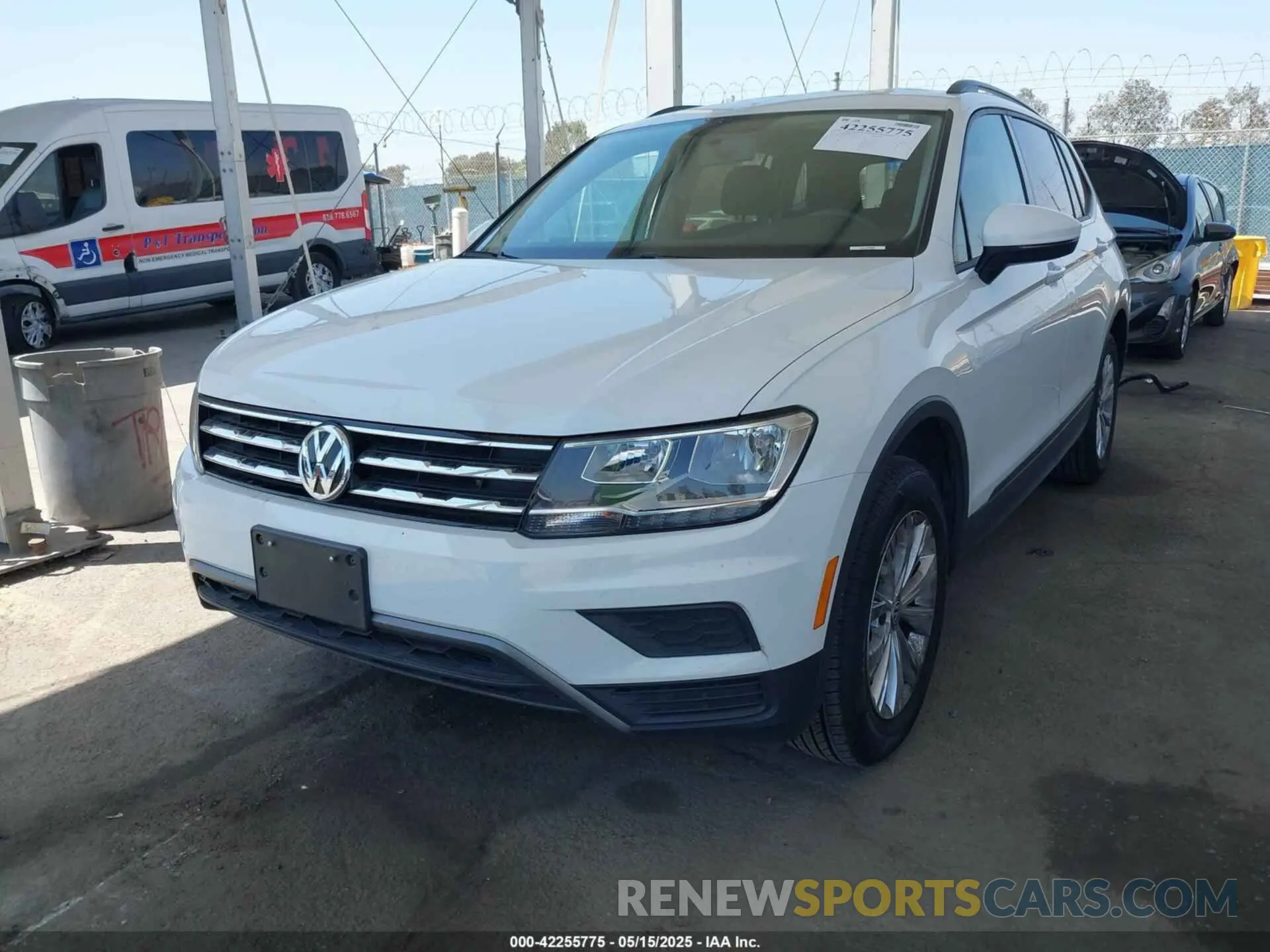 2 Photograph of a damaged car 3VV1B7AX2KM176326 VOLKSWAGEN TIGUAN 2019