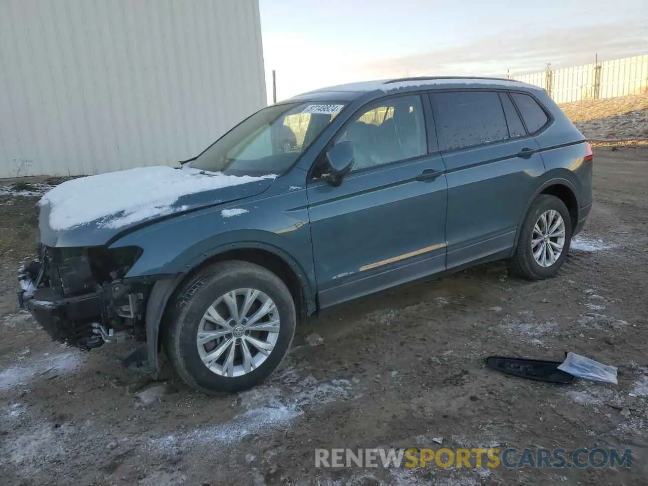 1 Фотография поврежденного автомобиля 3VV1B7AX4KM181396 VOLKSWAGEN TIGUAN 2019