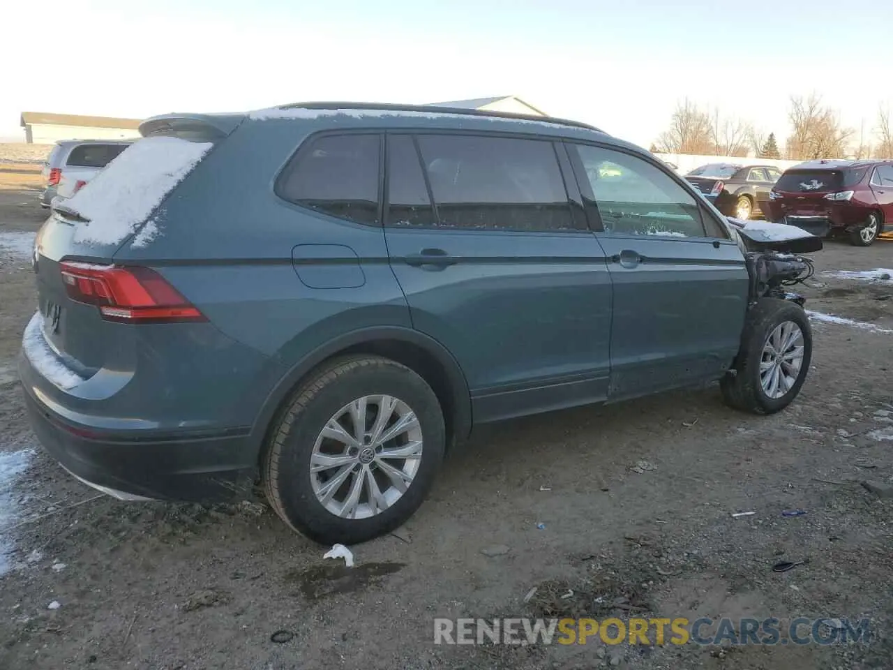 3 Фотография поврежденного автомобиля 3VV1B7AX4KM181396 VOLKSWAGEN TIGUAN 2019