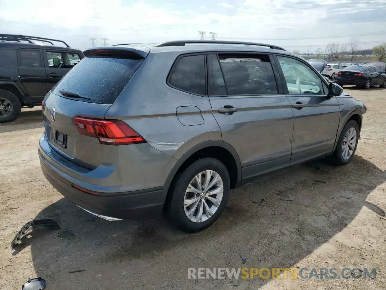 3 Photograph of a damaged car 3VV1B7AX5KM163781 VOLKSWAGEN TIGUAN 2019