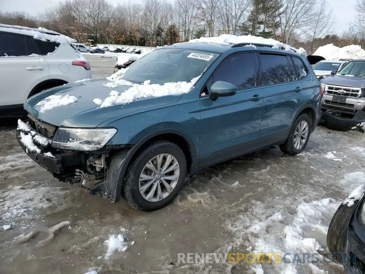 1 Фотография поврежденного автомобиля 3VV1B7AX9KM177344 VOLKSWAGEN TIGUAN 2019