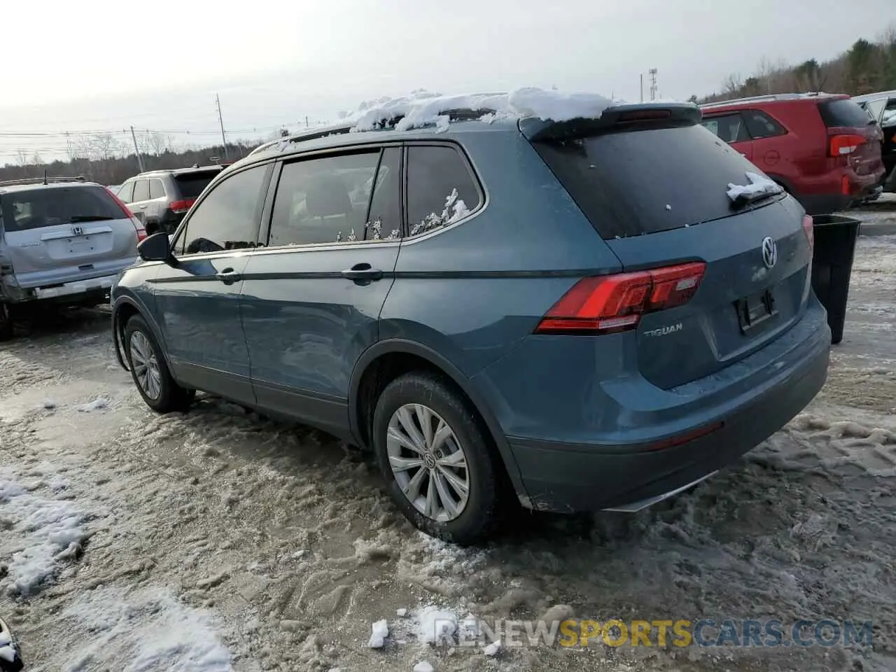 2 Фотография поврежденного автомобиля 3VV1B7AX9KM177344 VOLKSWAGEN TIGUAN 2019