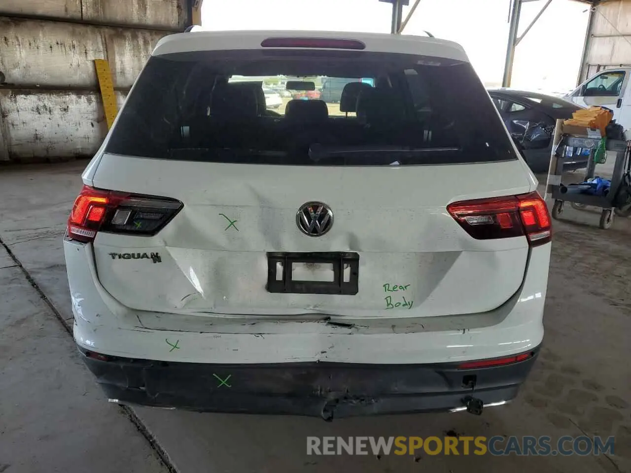 6 Фотография поврежденного автомобиля 3VV1B7AXXKM195674 VOLKSWAGEN TIGUAN 2019