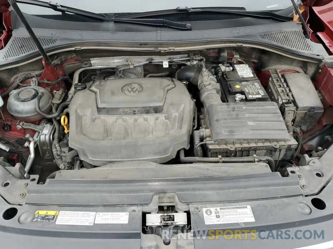 13 Фотография поврежденного автомобиля 3VV2B7AX1KM050155 VOLKSWAGEN TIGUAN 2019