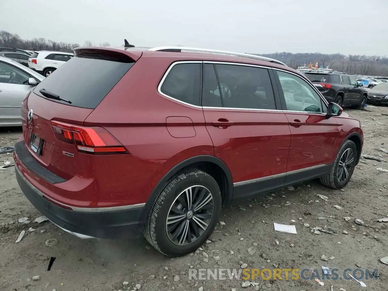 3 Фотография поврежденного автомобиля 3VV2B7AX1KM050155 VOLKSWAGEN TIGUAN 2019