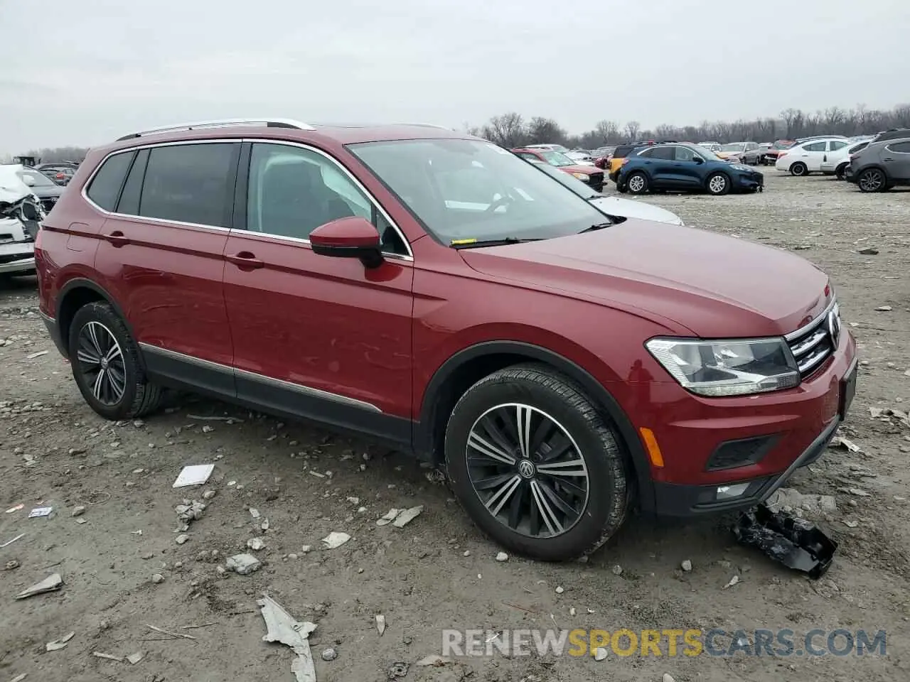 4 Фотография поврежденного автомобиля 3VV2B7AX1KM050155 VOLKSWAGEN TIGUAN 2019