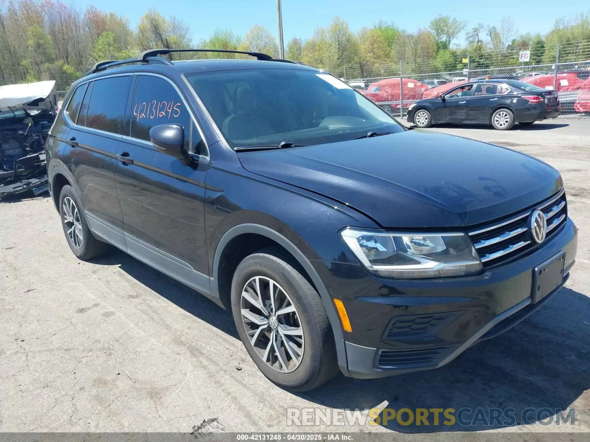 1 Фотография поврежденного автомобиля 3VV2B7AX1KM150482 VOLKSWAGEN TIGUAN 2019