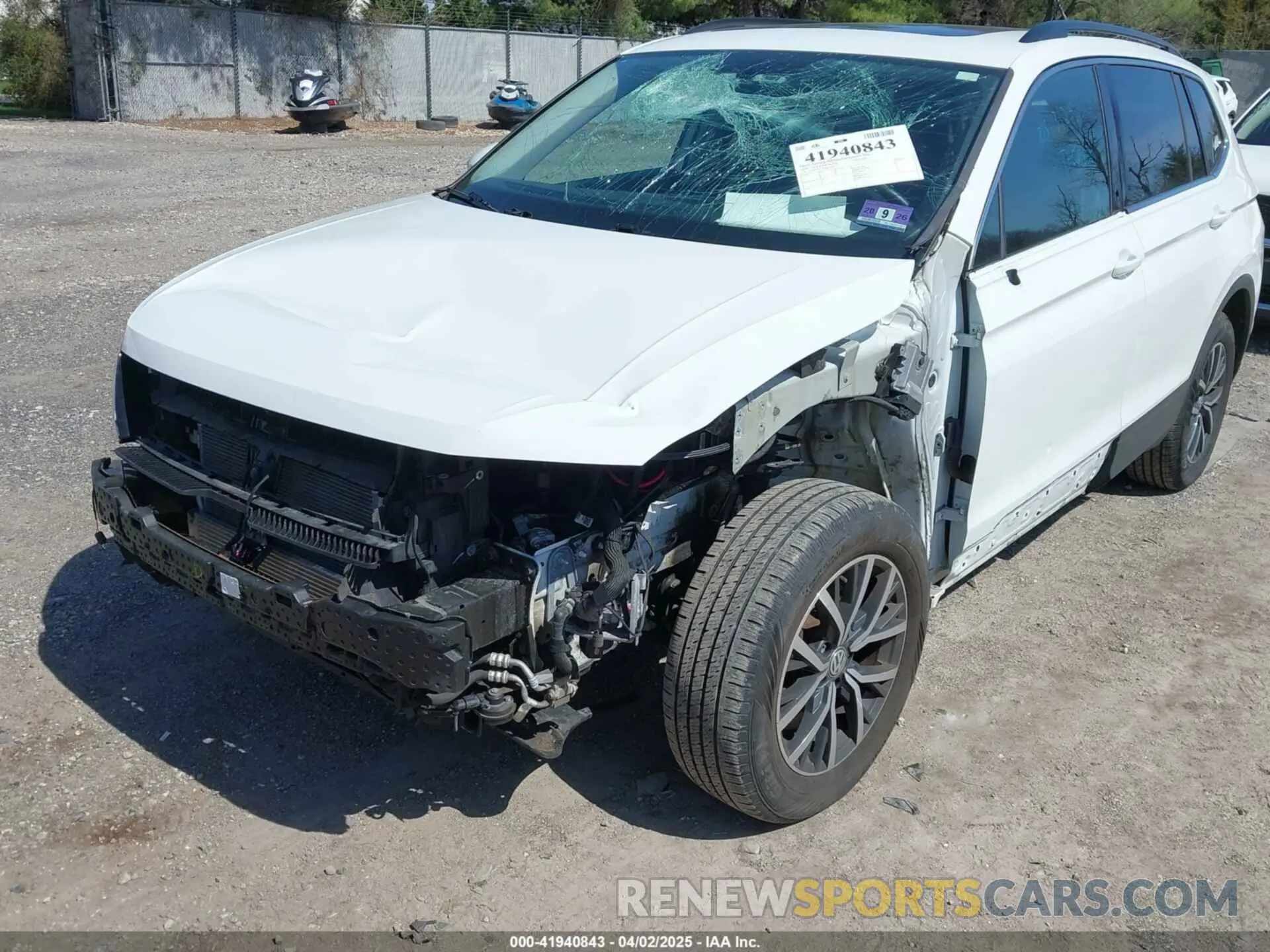 6 Фотография поврежденного автомобиля 3VV2B7AX2KM076540 VOLKSWAGEN TIGUAN 2019