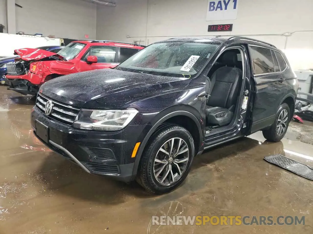 1 Photograph of a damaged car 3VV2B7AX2KM087151 VOLKSWAGEN TIGUAN 2019