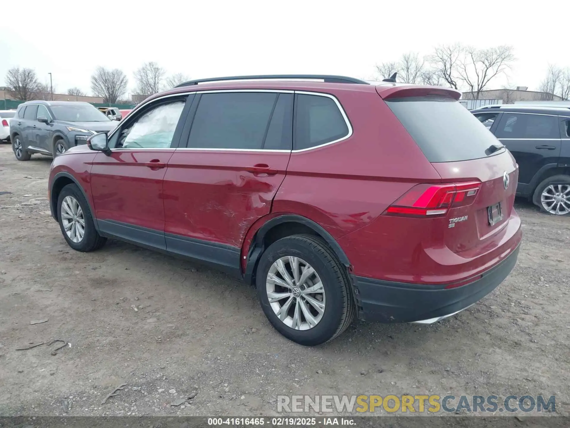 3 Фотография поврежденного автомобиля 3VV2B7AX3KM074781 VOLKSWAGEN TIGUAN 2019