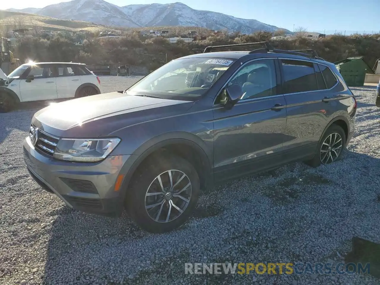 1 Фотография поврежденного автомобиля 3VV2B7AX3KM136938 VOLKSWAGEN TIGUAN 2019