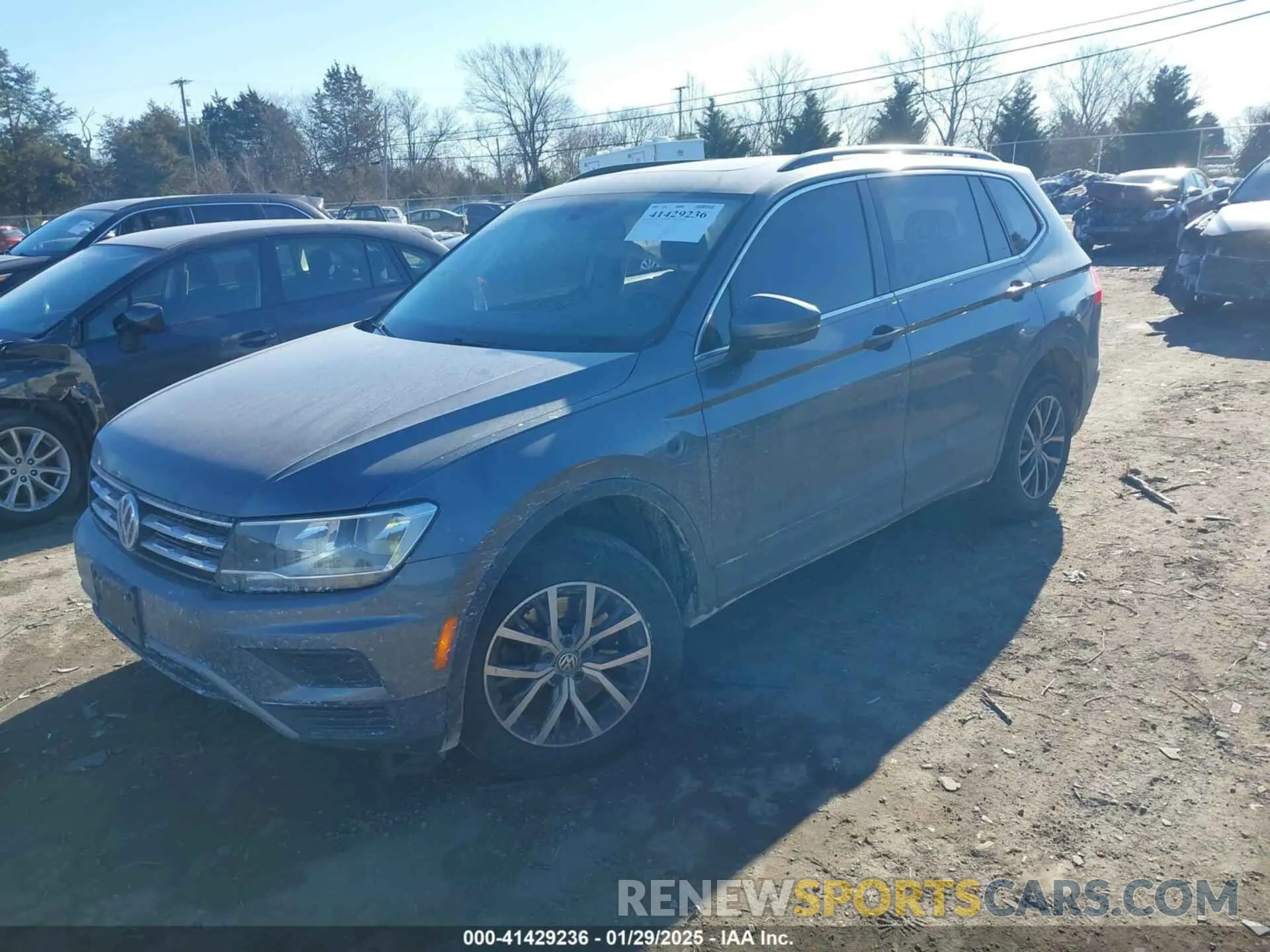 2 Photograph of a damaged car 3VV2B7AX4KM013634 VOLKSWAGEN TIGUAN 2019