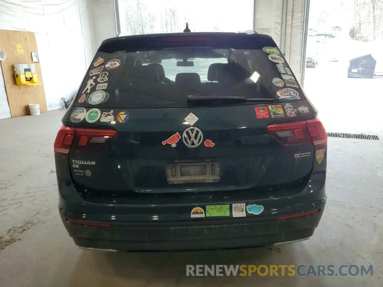 6 Photograph of a damaged car 3VV2B7AX5KM035318 VOLKSWAGEN TIGUAN 2019