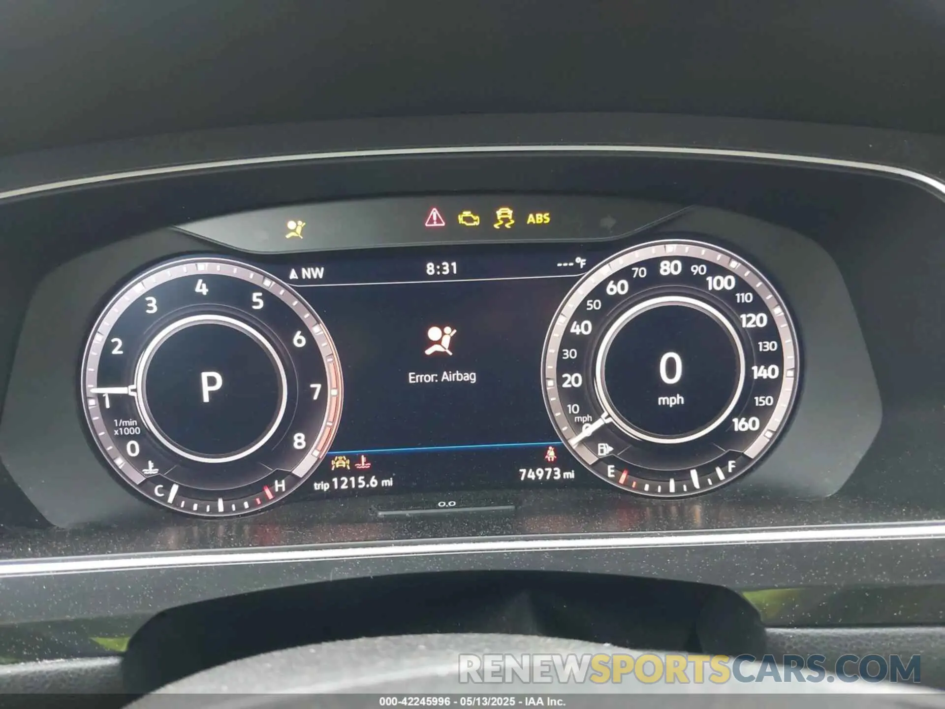 7 Photograph of a damaged car 3VV2B7AX5KM052653 VOLKSWAGEN TIGUAN 2019