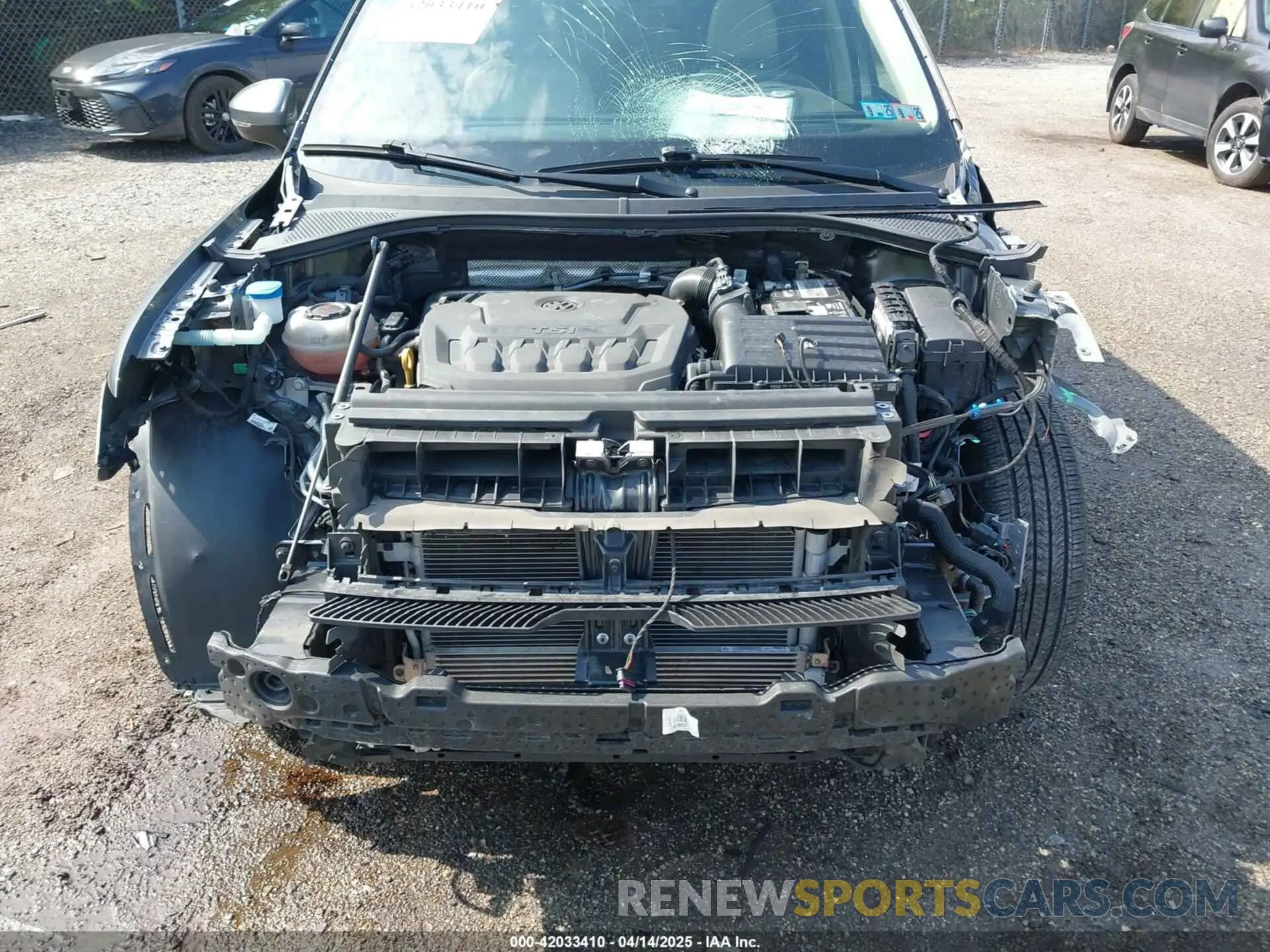 6 Photograph of a damaged car 3VV2B7AX5KM198454 VOLKSWAGEN TIGUAN 2019