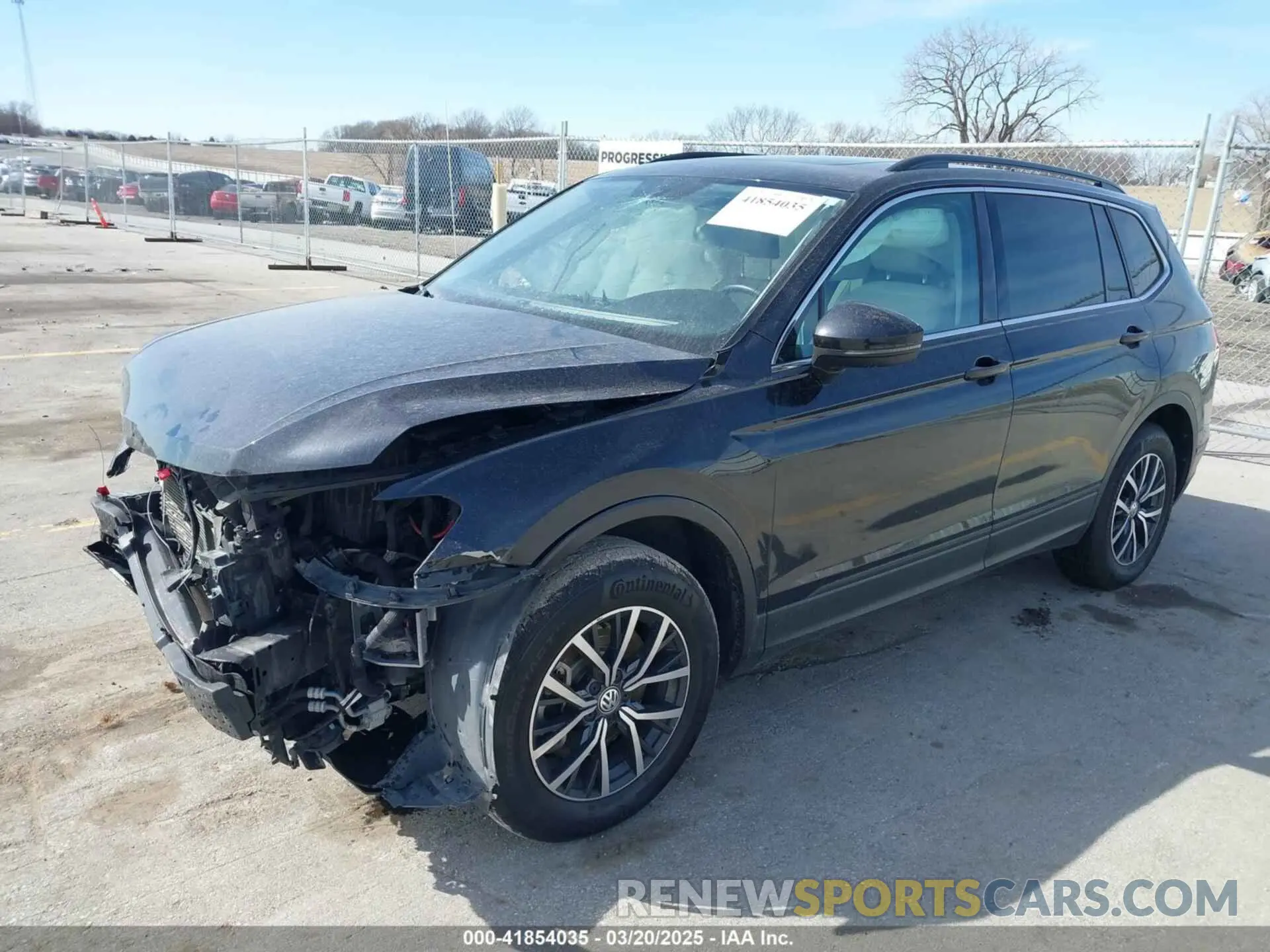 2 Photograph of a damaged car 3VV2B7AX6KM066013 VOLKSWAGEN TIGUAN 2019