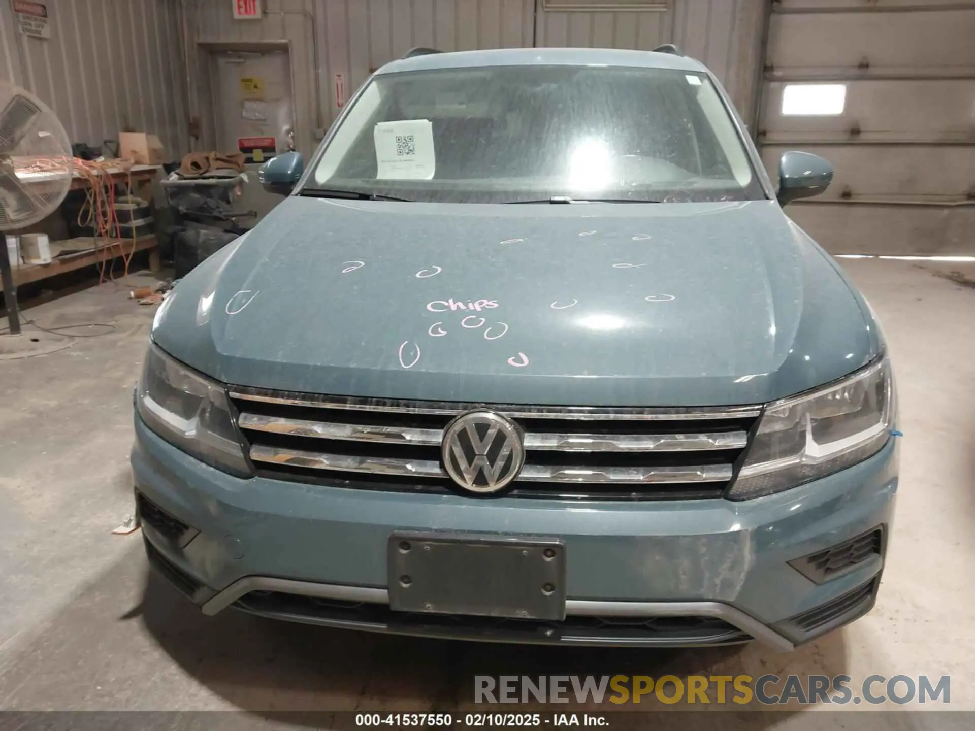 12 Фотография поврежденного автомобиля 3VV2B7AX7KM079093 VOLKSWAGEN TIGUAN 2019