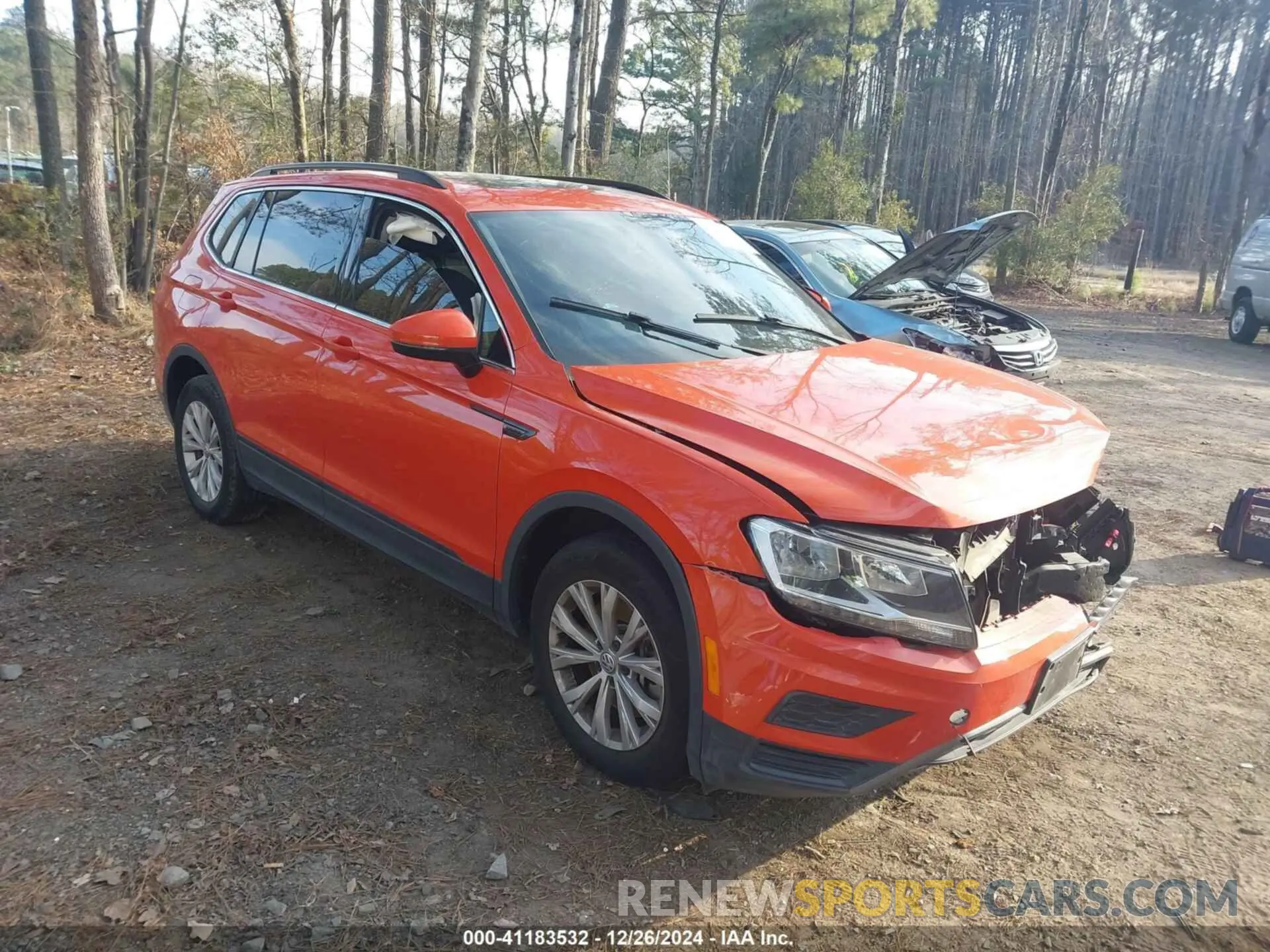 1 Photograph of a damaged car 3VV2B7AX8KM004502 VOLKSWAGEN TIGUAN 2019