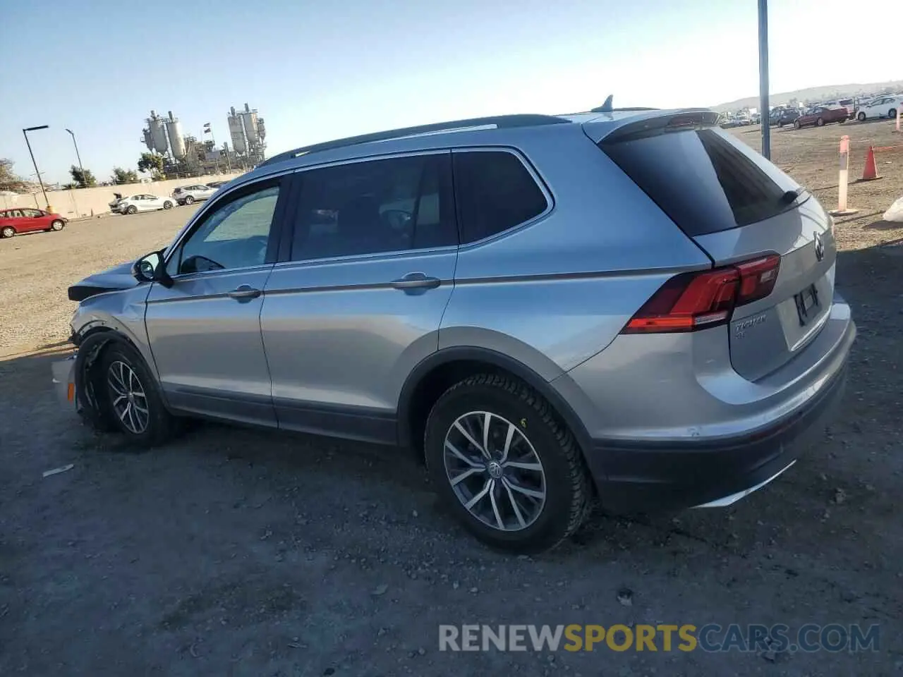 2 Фотография поврежденного автомобиля 3VV2B7AX8KM152407 VOLKSWAGEN TIGUAN 2019