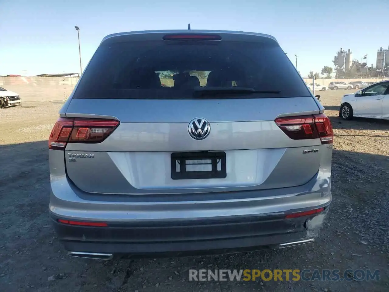 6 Фотография поврежденного автомобиля 3VV2B7AX8KM152407 VOLKSWAGEN TIGUAN 2019