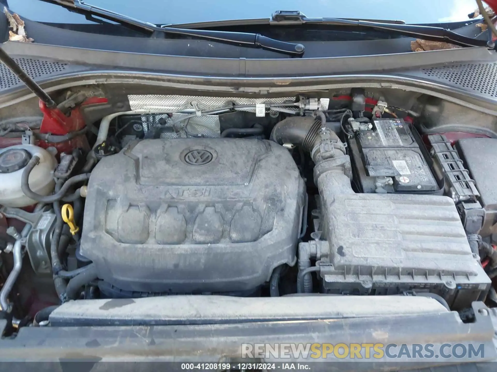 10 Photograph of a damaged car 3VV2B7AX8KM154030 VOLKSWAGEN TIGUAN 2019