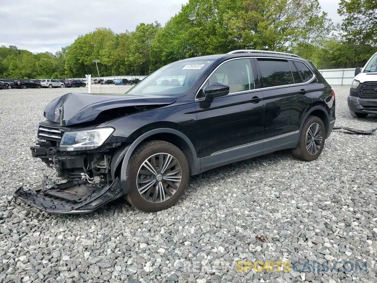 1 Photograph of a damaged car 3VV2B7AX9KM180653 VOLKSWAGEN TIGUAN 2019