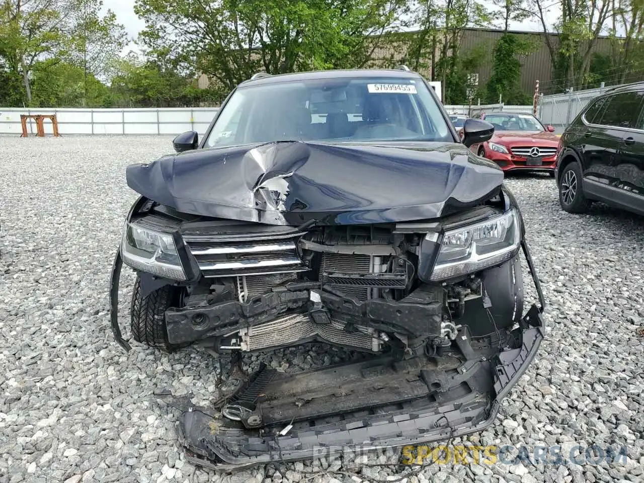 5 Photograph of a damaged car 3VV2B7AX9KM180653 VOLKSWAGEN TIGUAN 2019