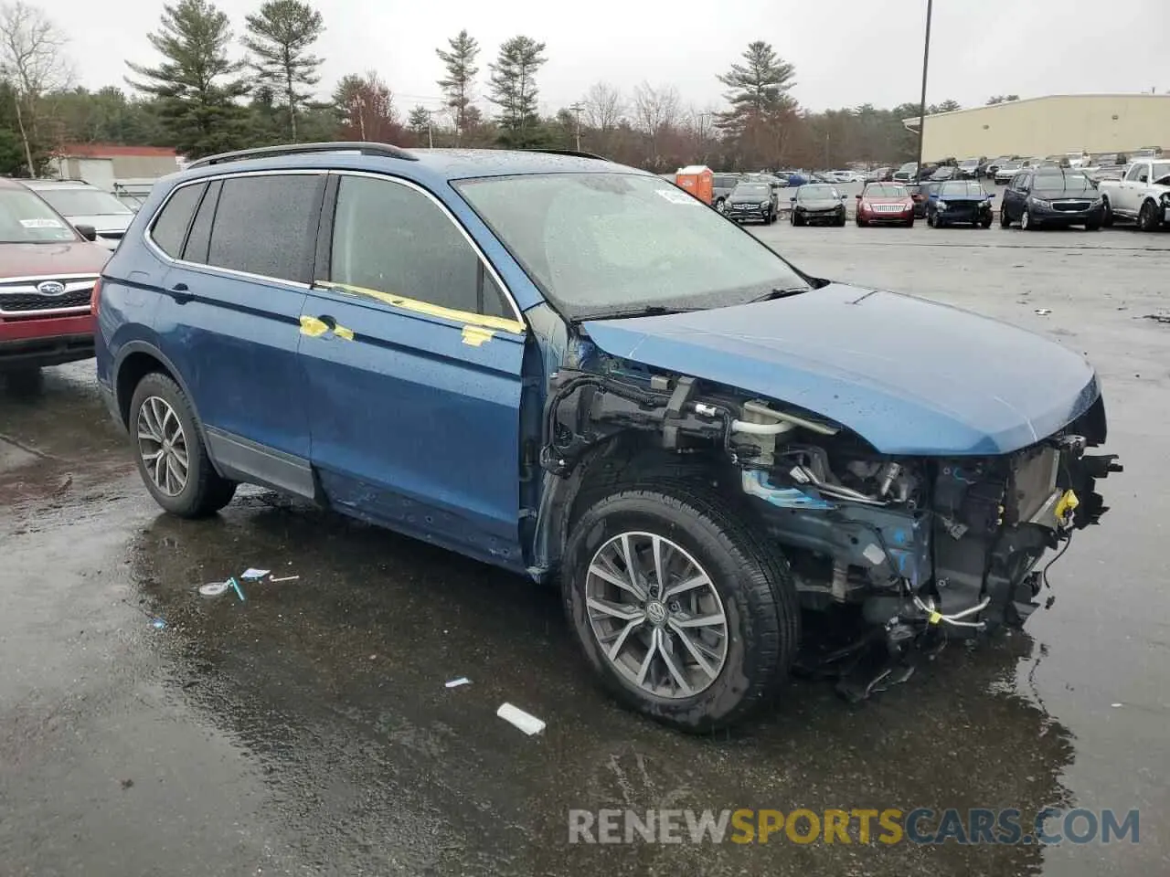 4 Photograph of a damaged car 3VV2B7AX9KM183777 VOLKSWAGEN TIGUAN 2019