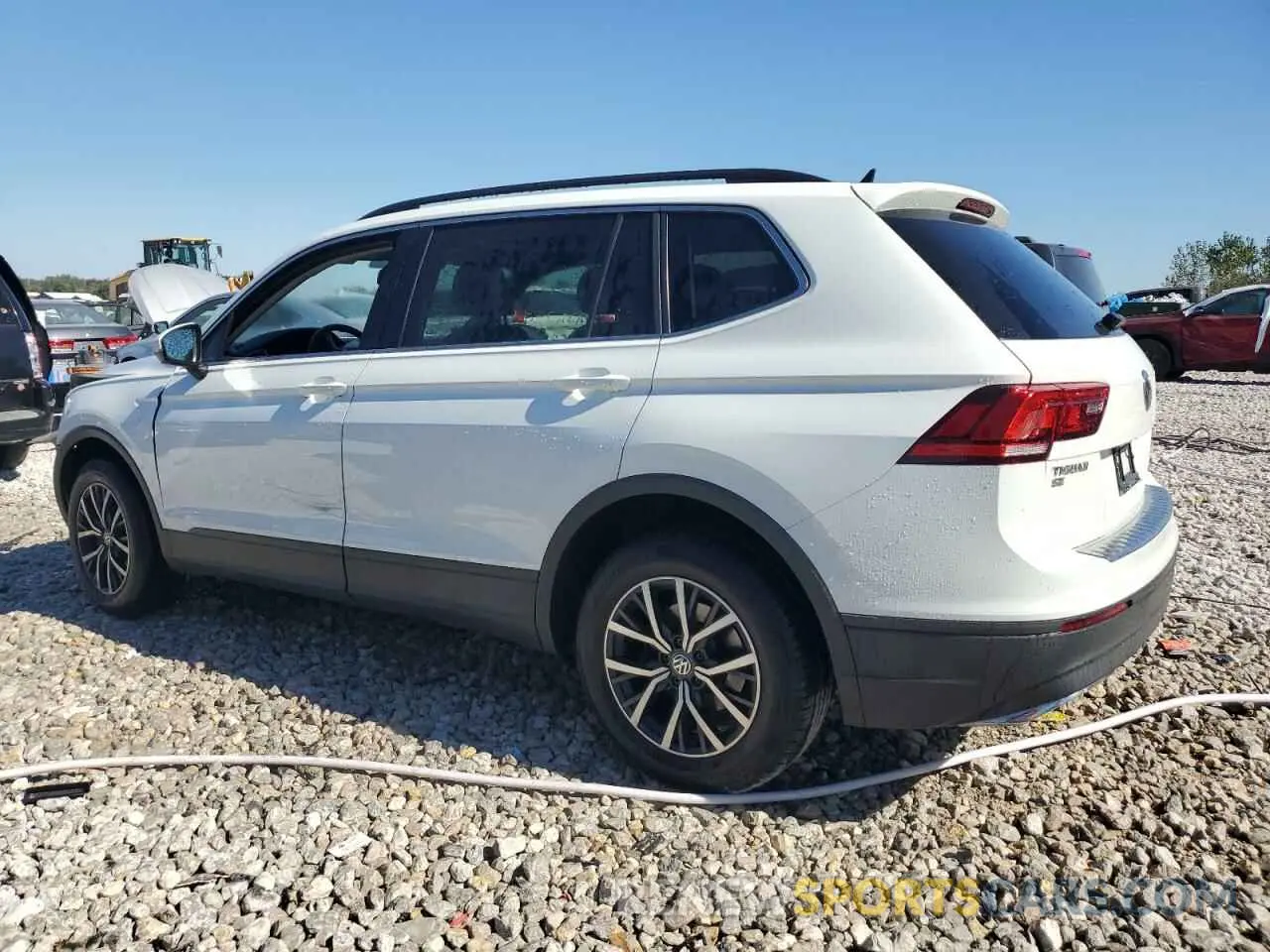 2 Photograph of a damaged car 3VV3B7AX3KM150732 VOLKSWAGEN TIGUAN 2019