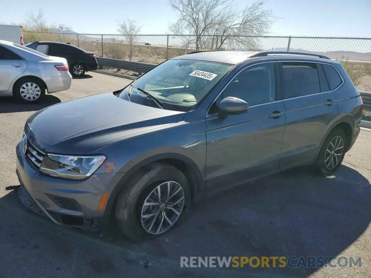 1 Photograph of a damaged car 3VV3B7AX4KM143031 VOLKSWAGEN TIGUAN 2019