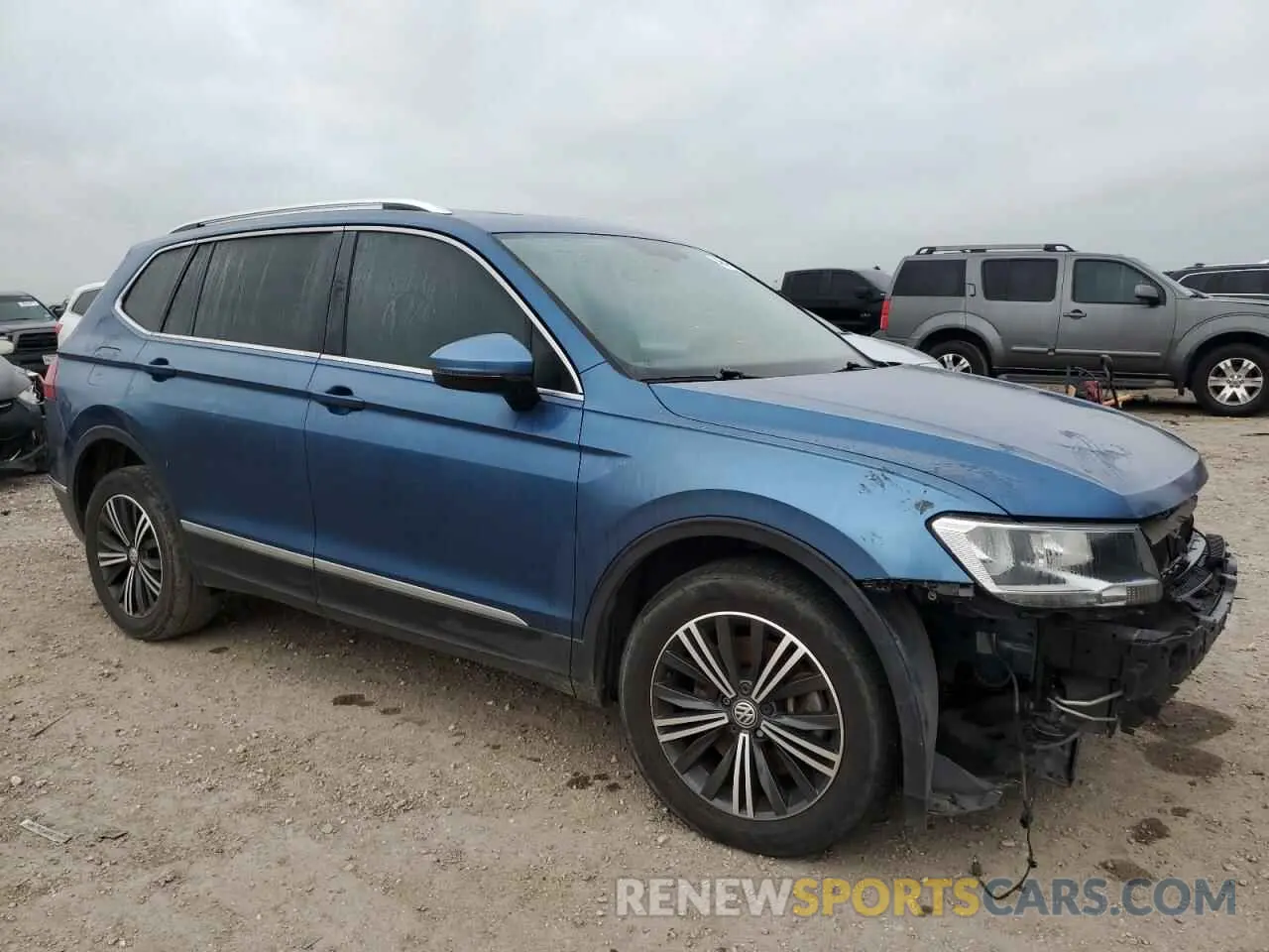 4 Фотография поврежденного автомобиля 3VV3B7AX5KM052687 VOLKSWAGEN TIGUAN 2019
