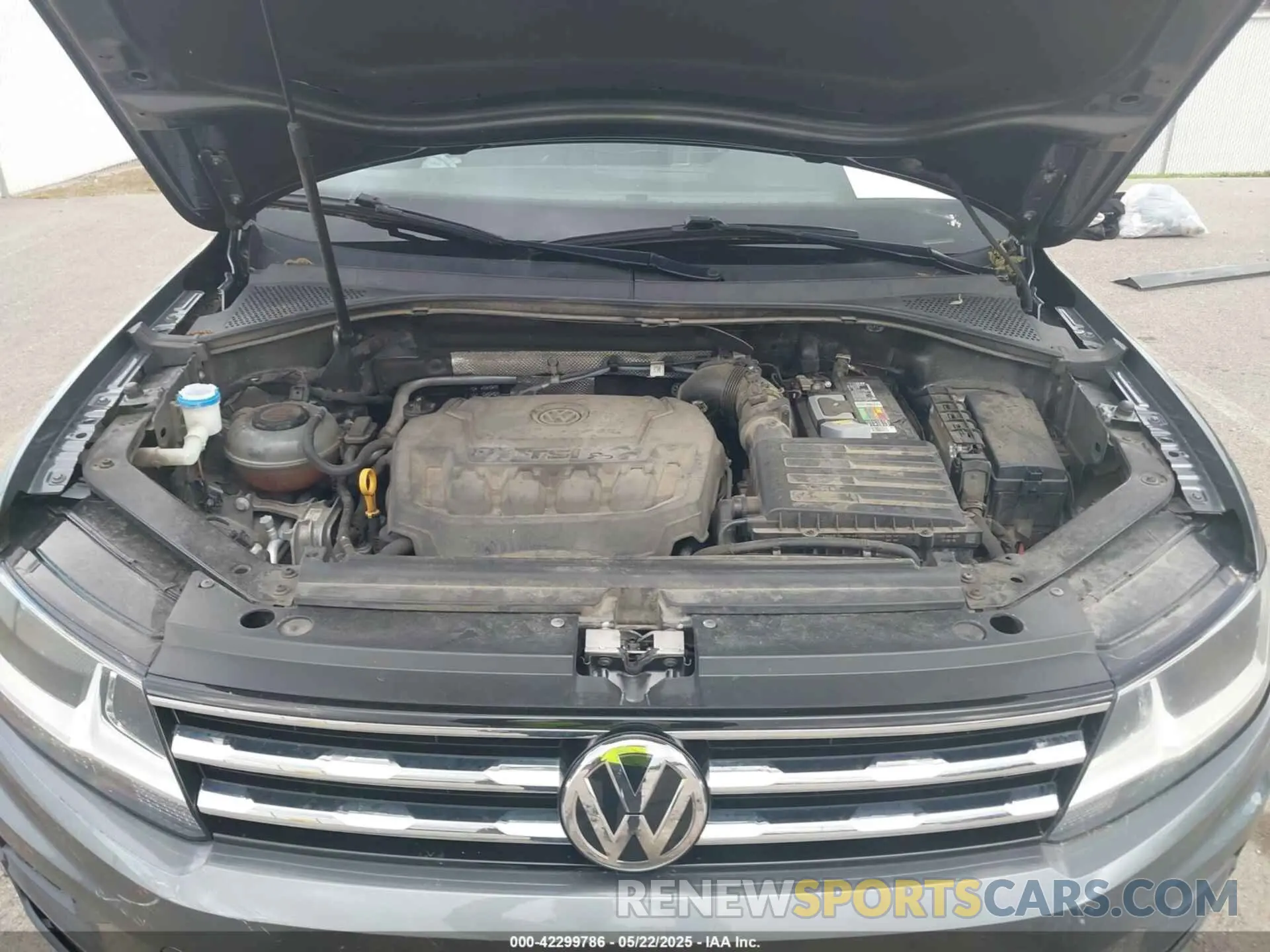10 Фотография поврежденного автомобиля 3VV3B7AX5KM124150 VOLKSWAGEN TIGUAN 2019