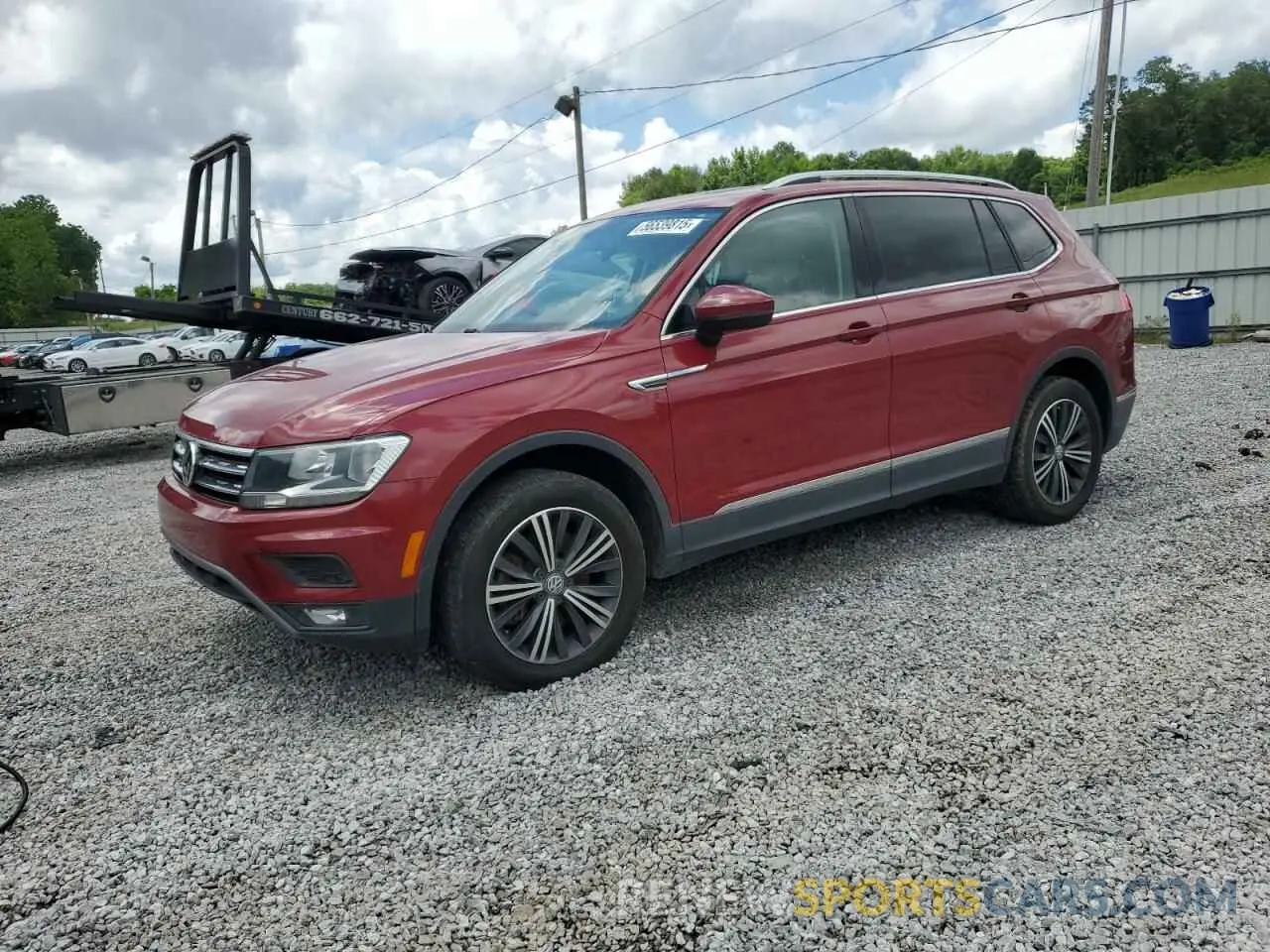 1 Photograph of a damaged car 3VV3B7AX6KM130961 VOLKSWAGEN TIGUAN 2019